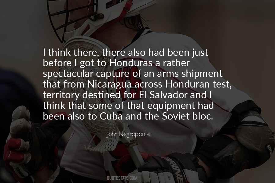 Quotes About Honduras #426530