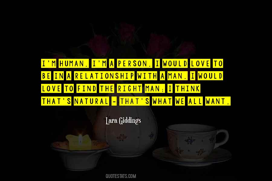 Quotes About The Man I Want #205963