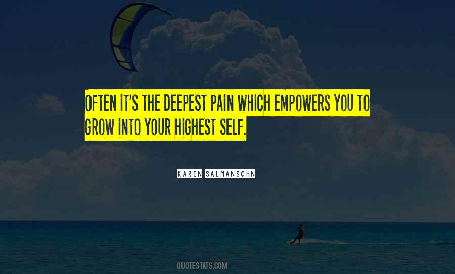 Deepest Self Quotes #1377217