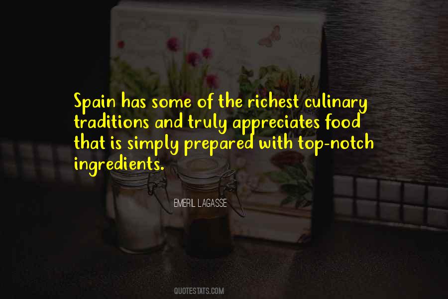 Quotes About Food Traditions #846471