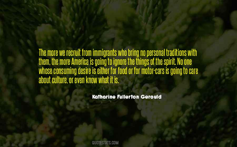 Quotes About Food Traditions #914663