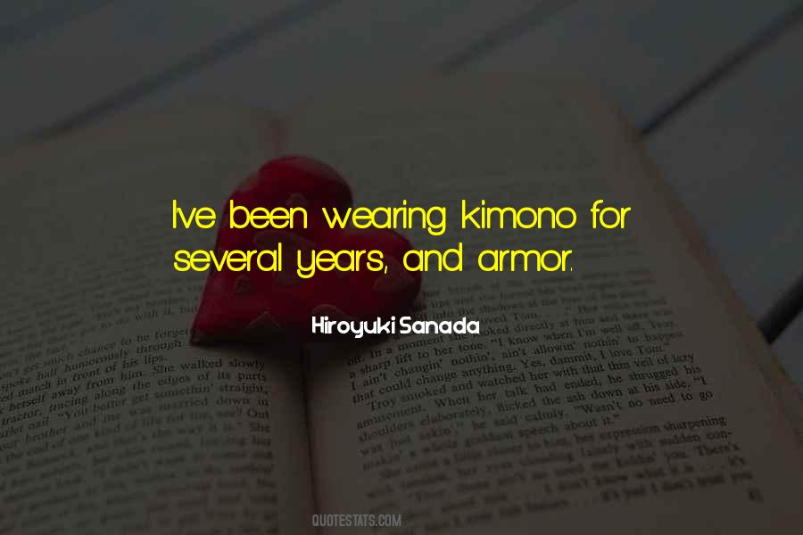 Quotes About Kimonos #1054284
