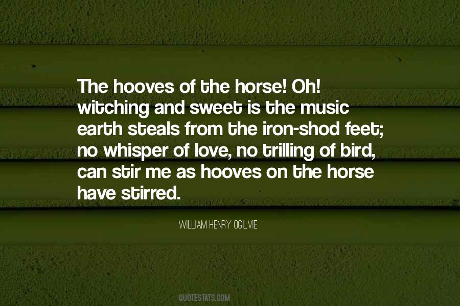 Quotes About Horse Hooves #1717155