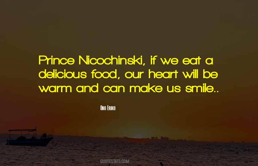 Quotes About Warm Food #933200