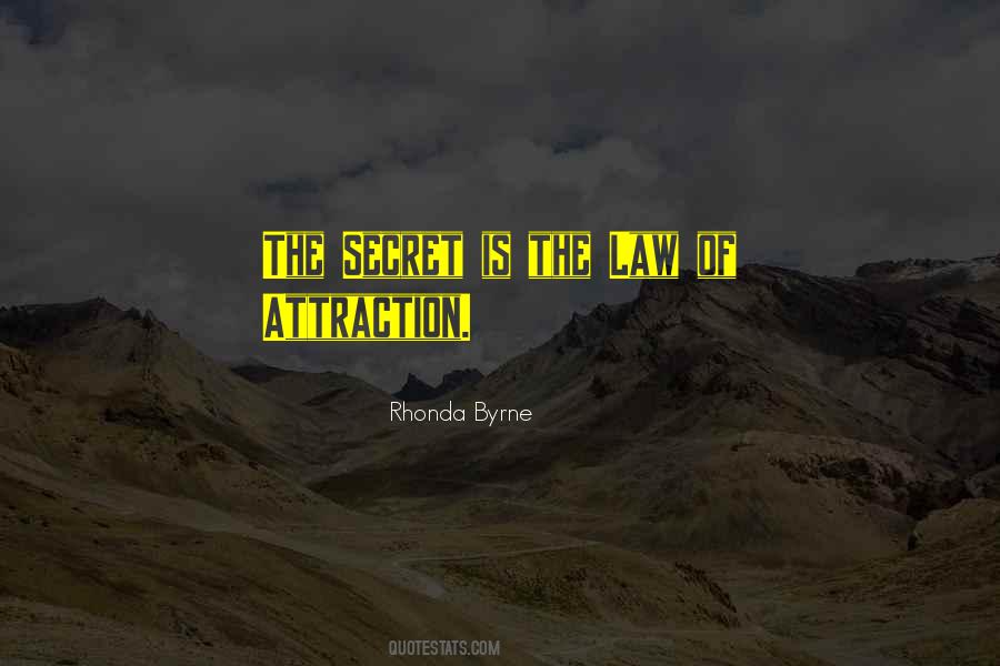 Quotes About Attraction Law #62831