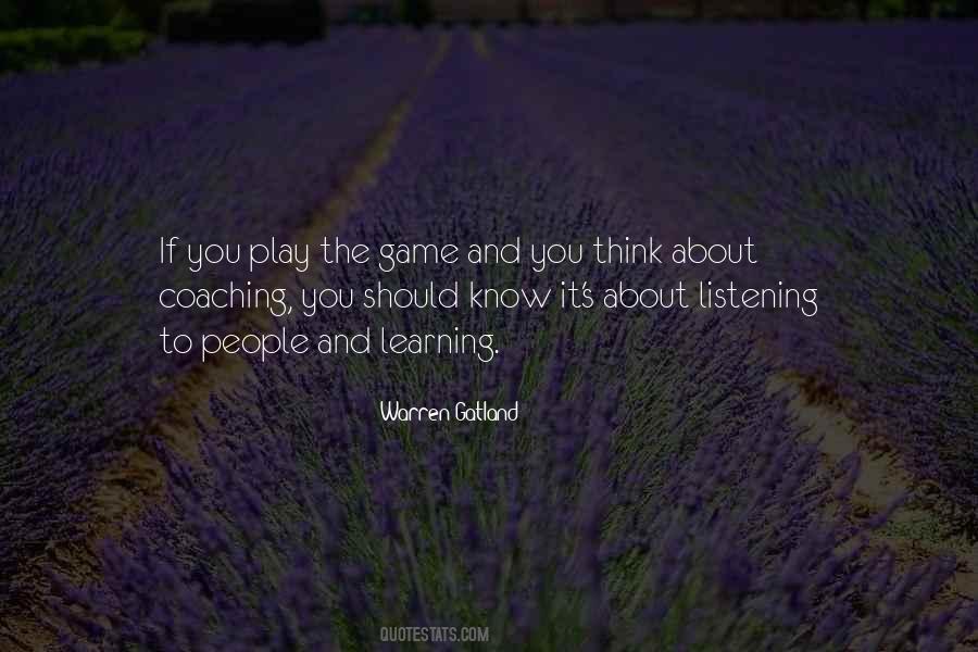 Quotes About Games And Learning #1416778