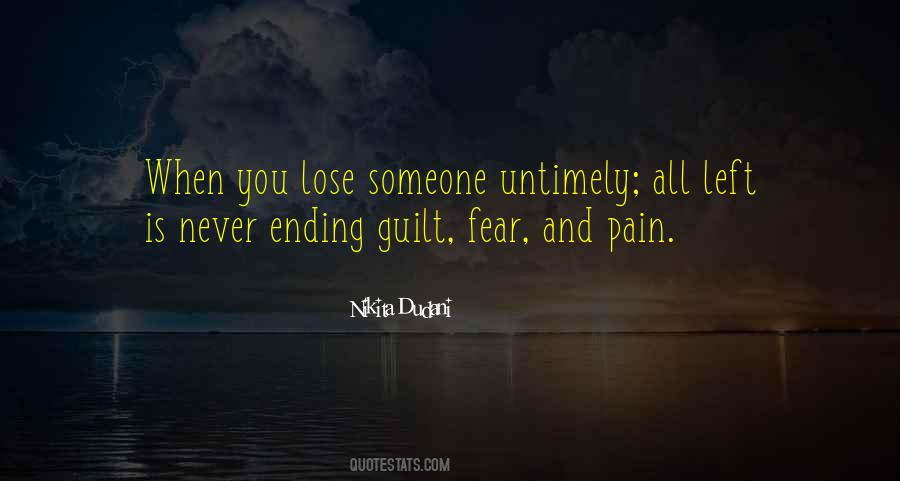 Quotes About When You Lose Someone #947593