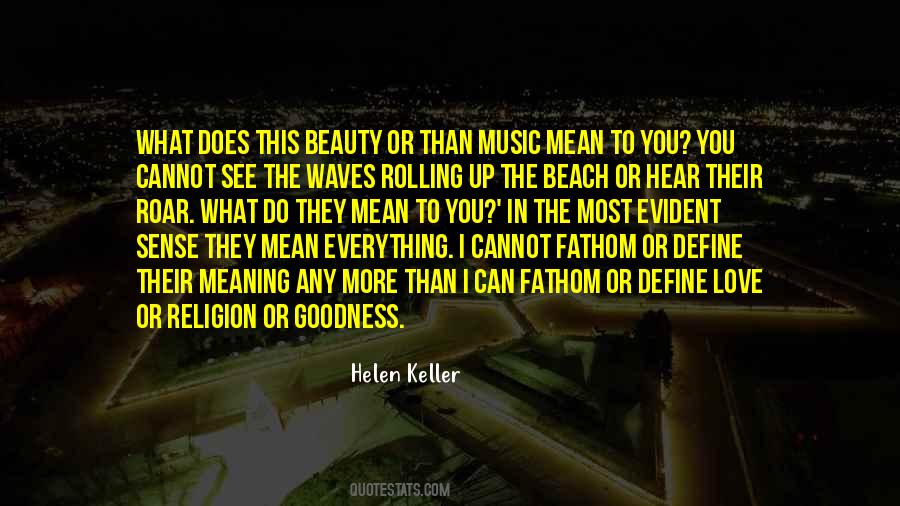 Quotes About Music And The Beach #1210148