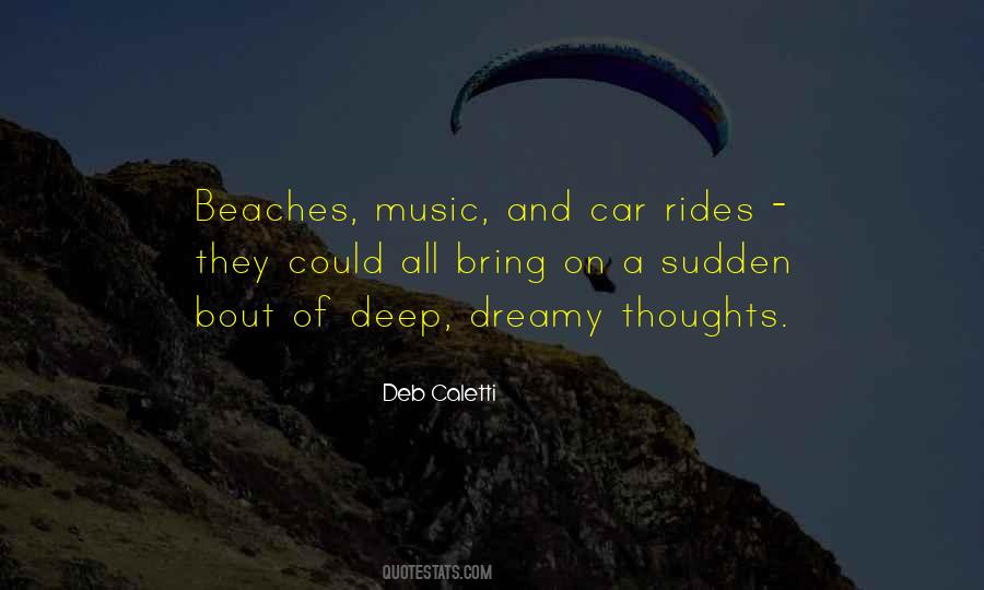 Quotes About Music And The Beach #1267014