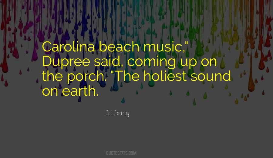 Quotes About Music And The Beach #829390