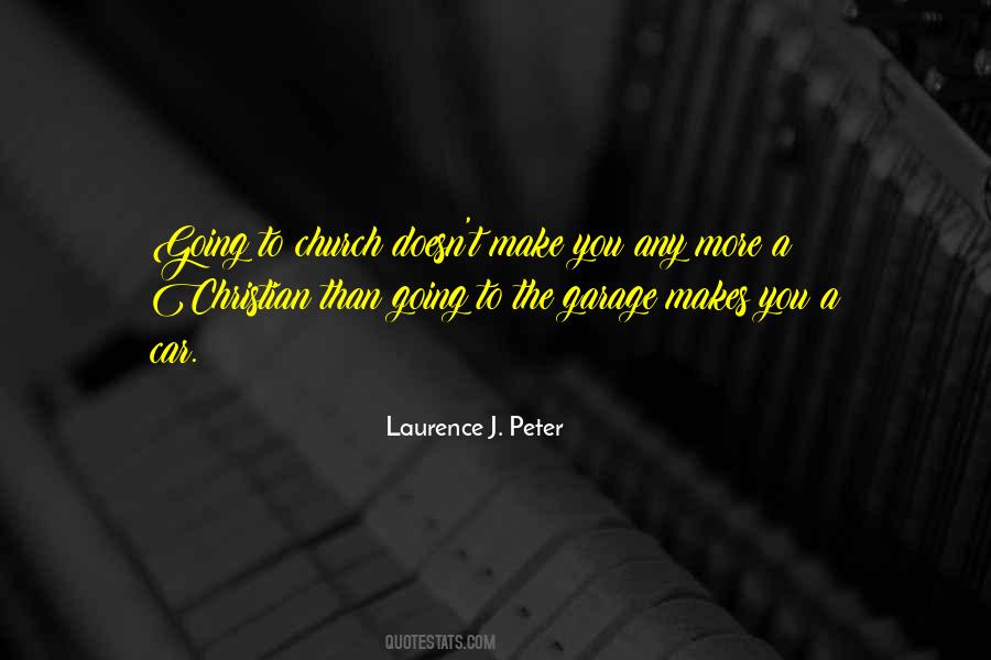 Quotes About Church Going #341591