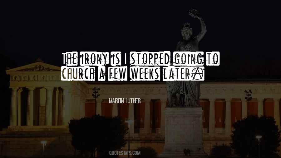 Quotes About Church Going #591290