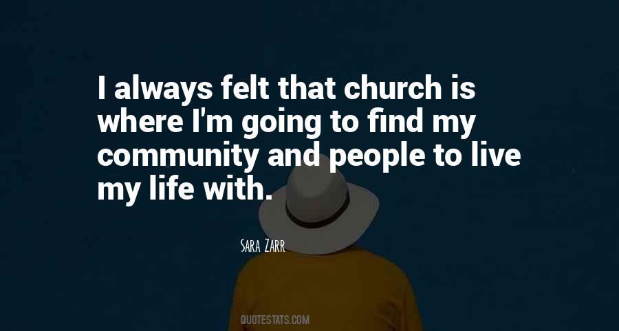 Quotes About Church Going #89056