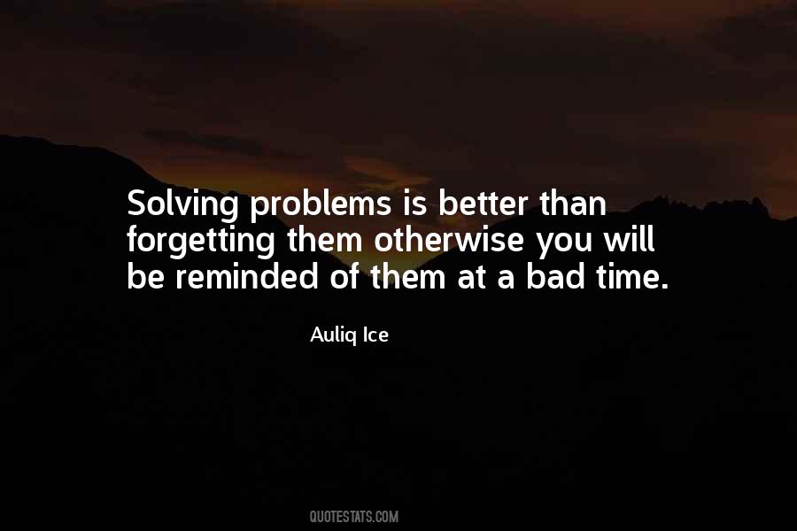 Quotes About Solving Problems In Life #1278983