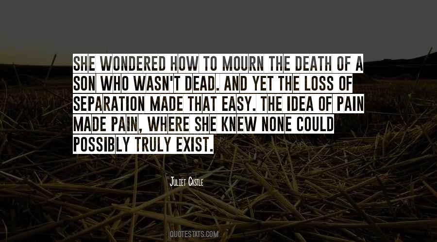 Quotes About Pain And Death #234290