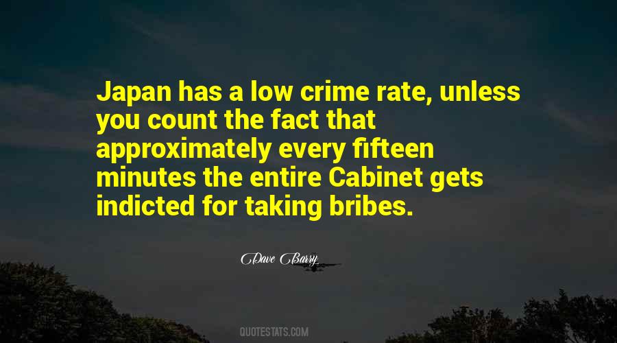 Quotes About Taking Bribes #216907