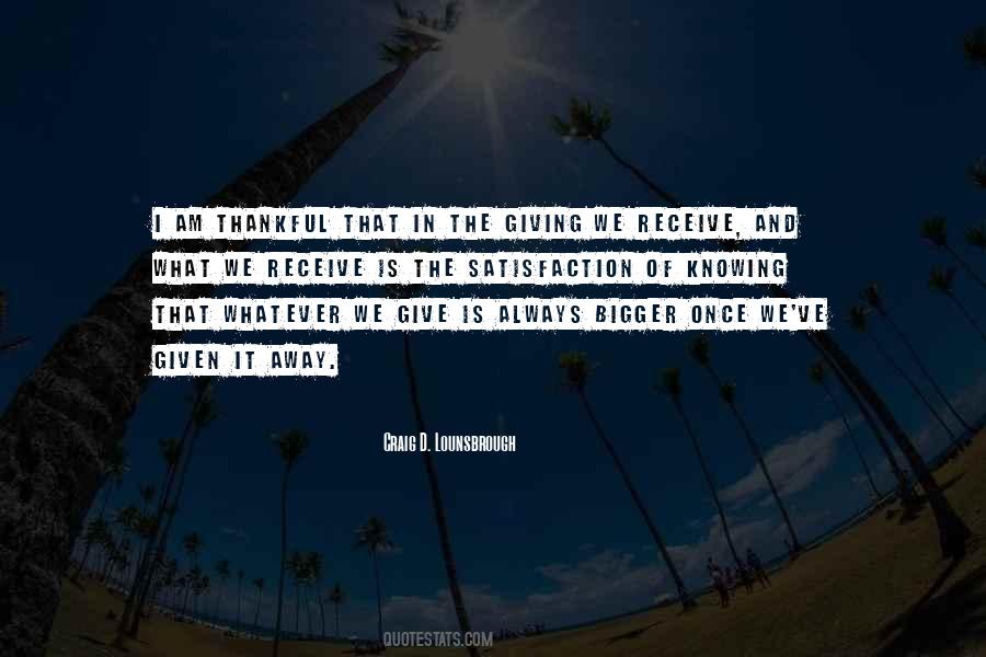 Quotes About Sacrificial Giving #1287590