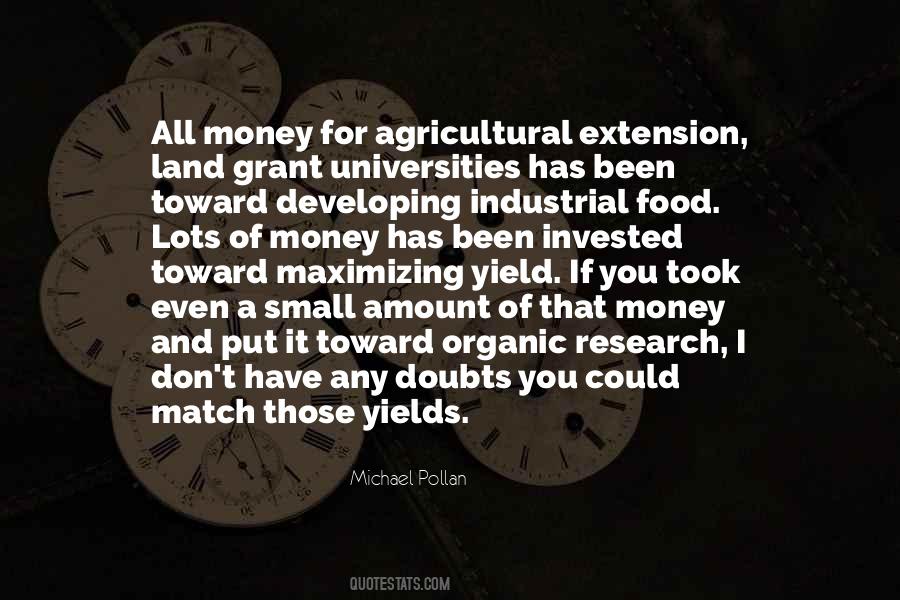 Quotes About Agricultural Extension #1677486