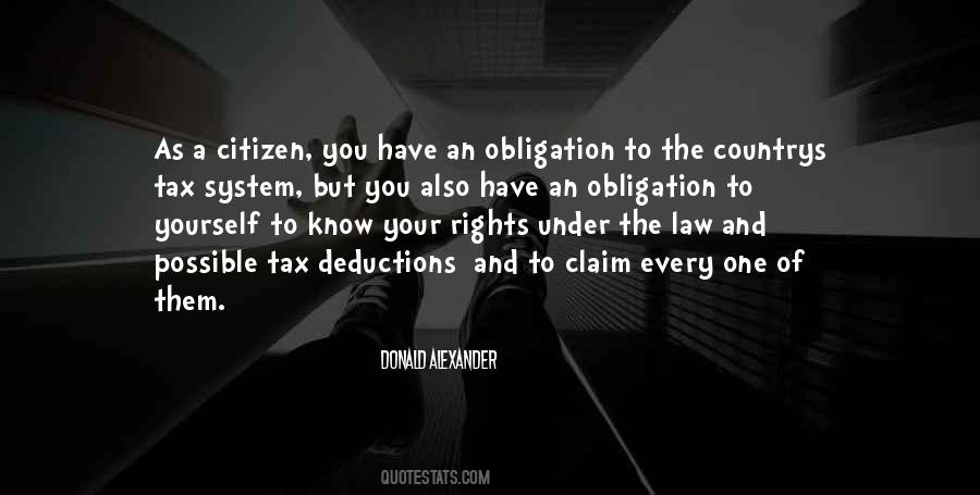 Quotes About Tax Law #1776914