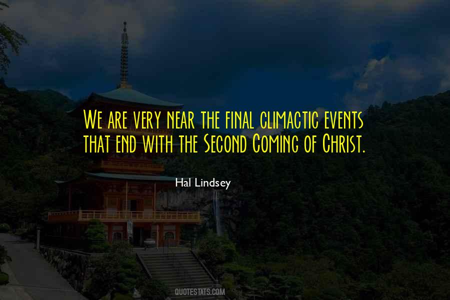 Quotes About Second Coming Of Christ #923124