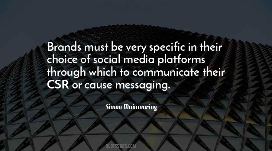 Quotes About Messaging #1760726
