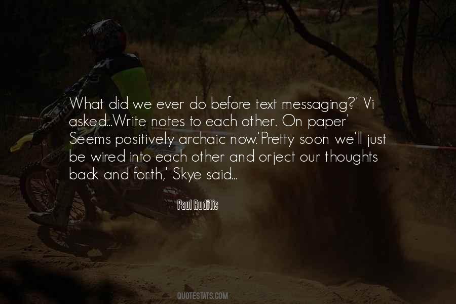 Quotes About Messaging #215490