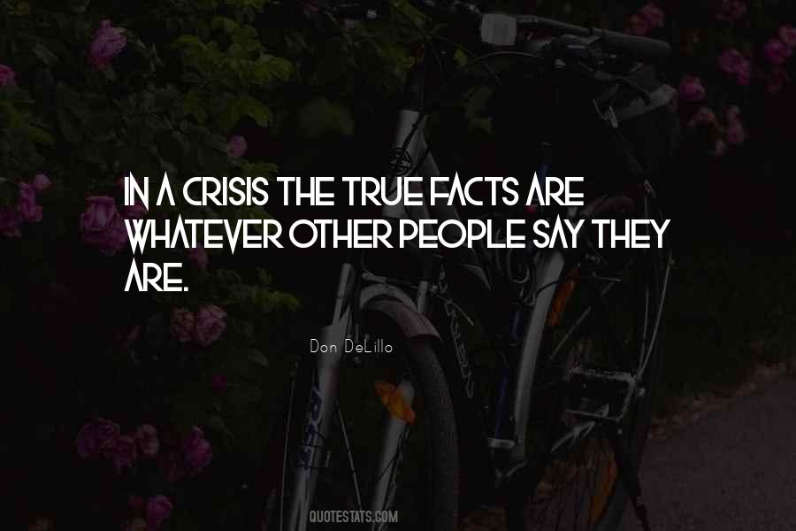 Quotes About True Facts #1126055