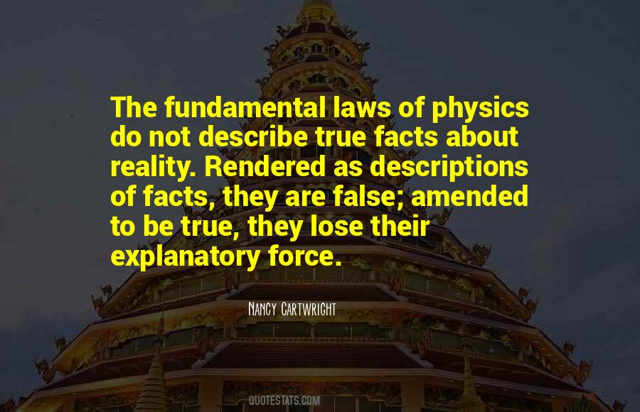 Quotes About True Facts #1444362