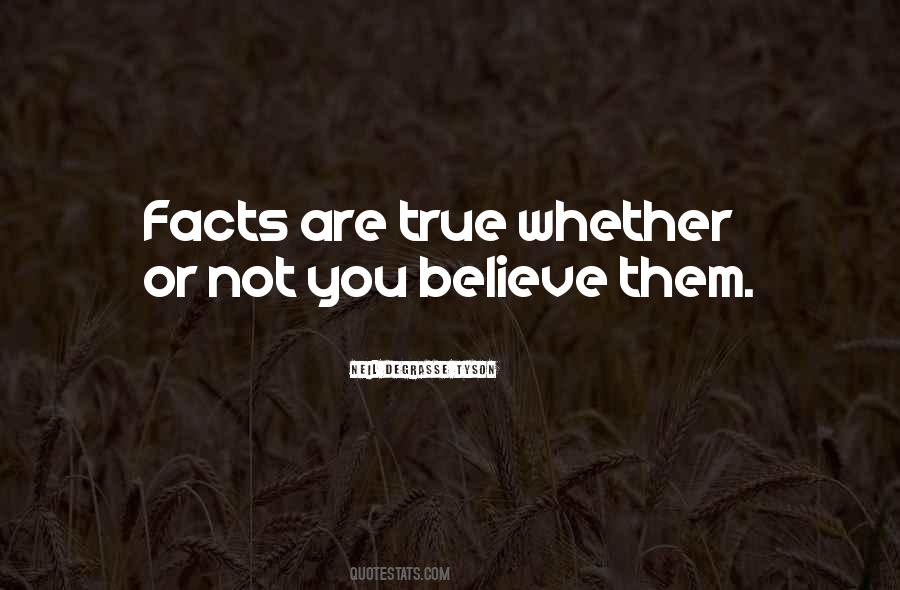 Quotes About True Facts #667029