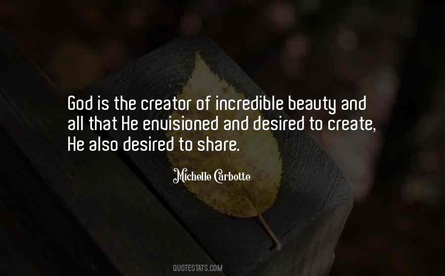 Quotes About God's Beauty #1262977