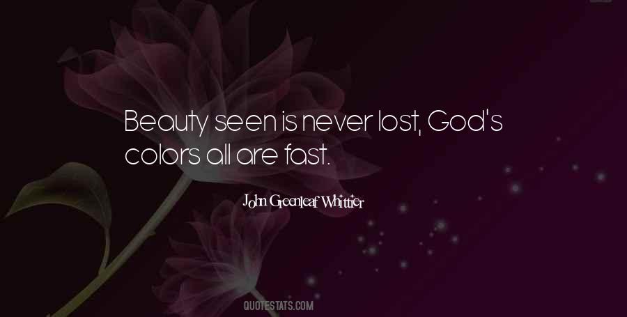 Quotes About God's Beauty #1289625