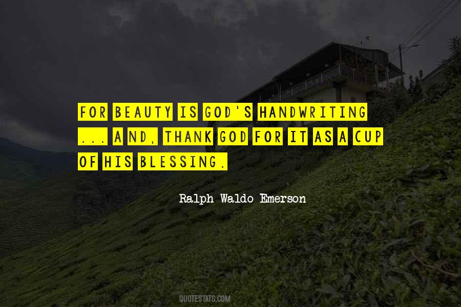 Quotes About God's Beauty #1307656