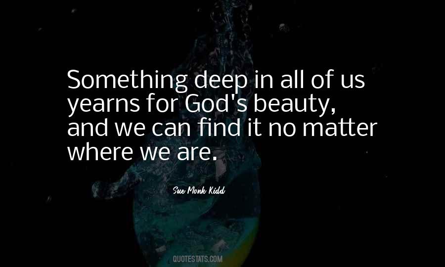 Quotes About God's Beauty #1485729