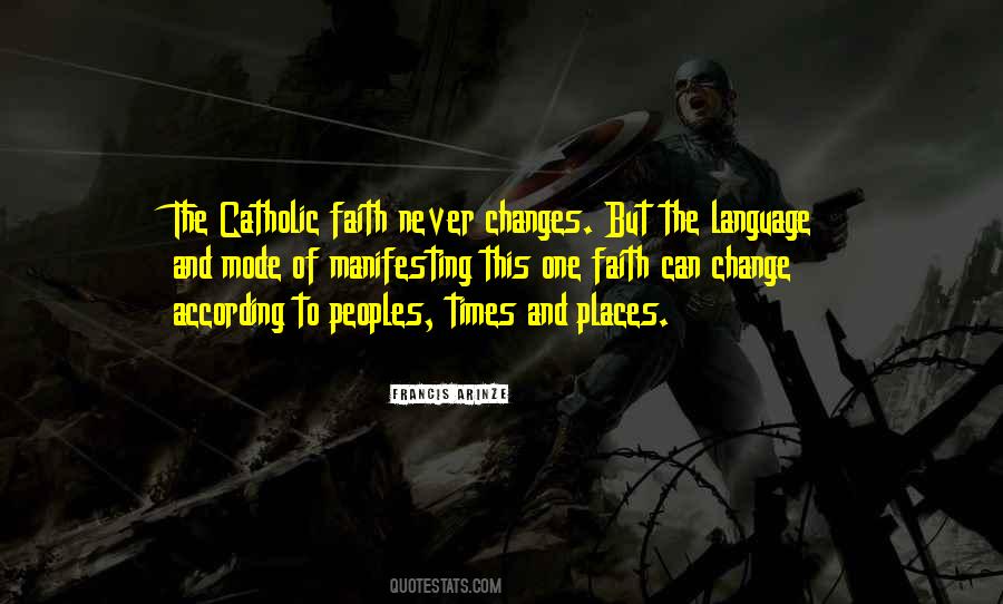 Quotes About Language Change #135698