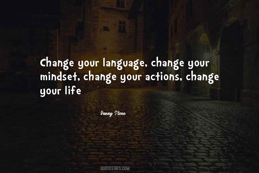 Quotes About Language Change #1523615