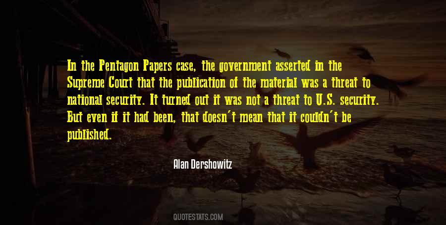 Quotes About The Pentagon Papers #1129202