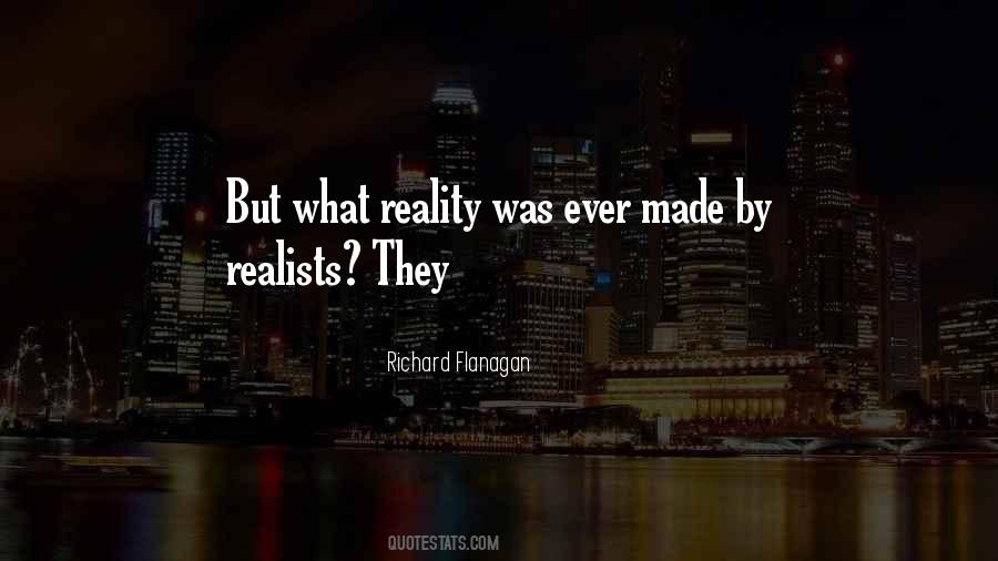 Quotes About Realists #1254667