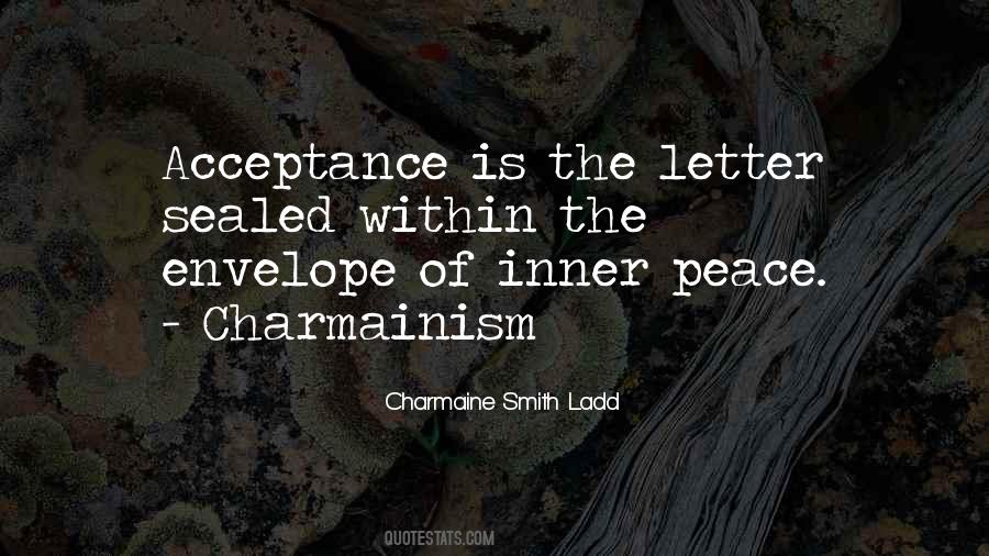 Acceptance Of Oneself And Others Quotes #720