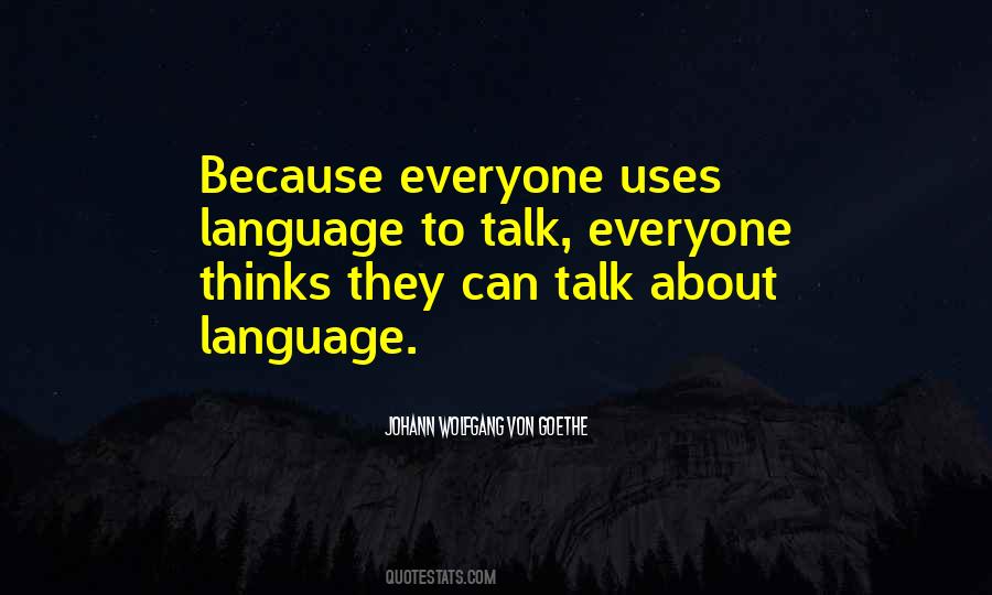 Quotes About Linguistics #113792