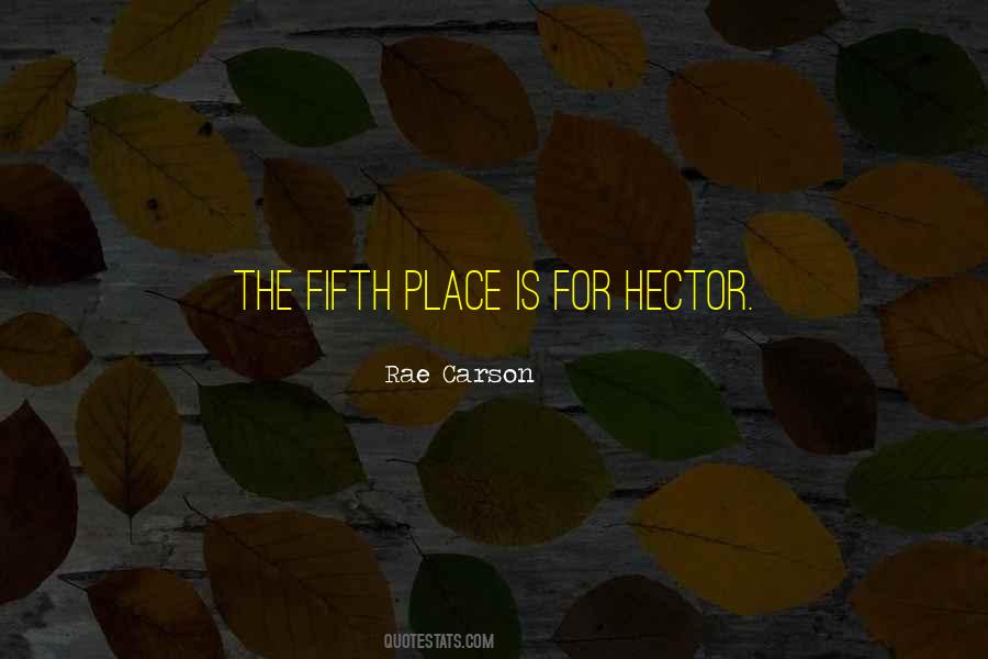 Quotes About Hector #605878