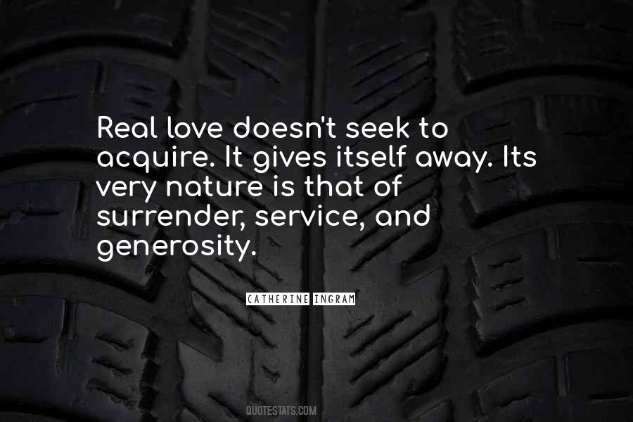Quotes About Giving Love Away #1633851
