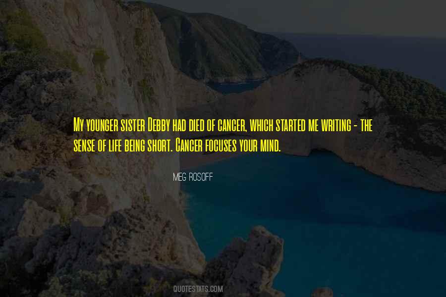 Quotes About My Sister That Died #1237125