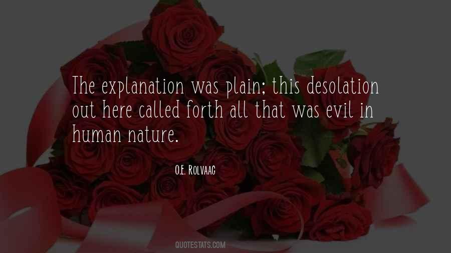 Quotes About Desolation #1037116