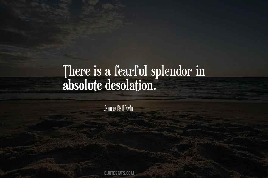 Quotes About Desolation #1107728