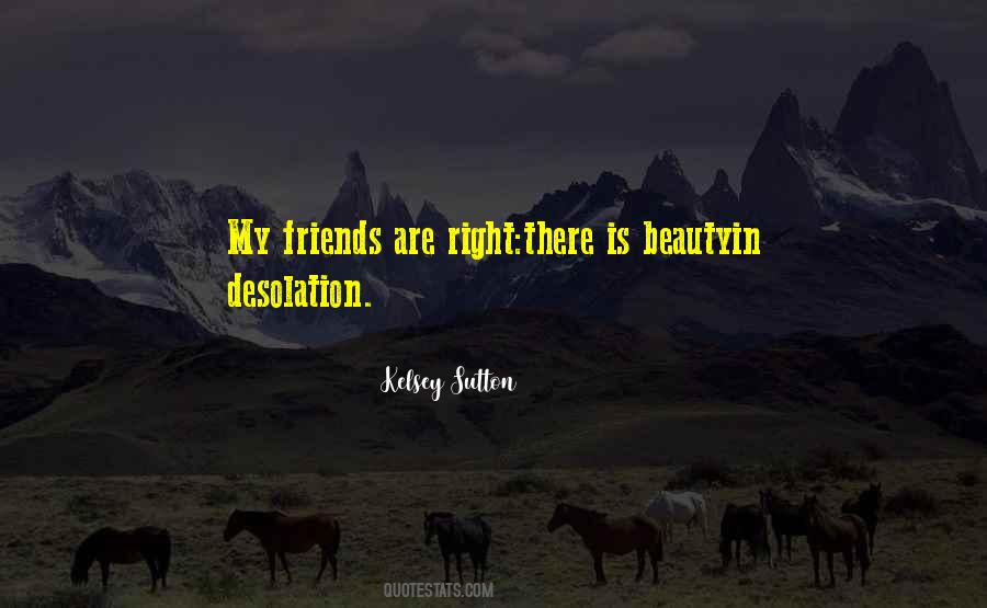 Quotes About Desolation #189353