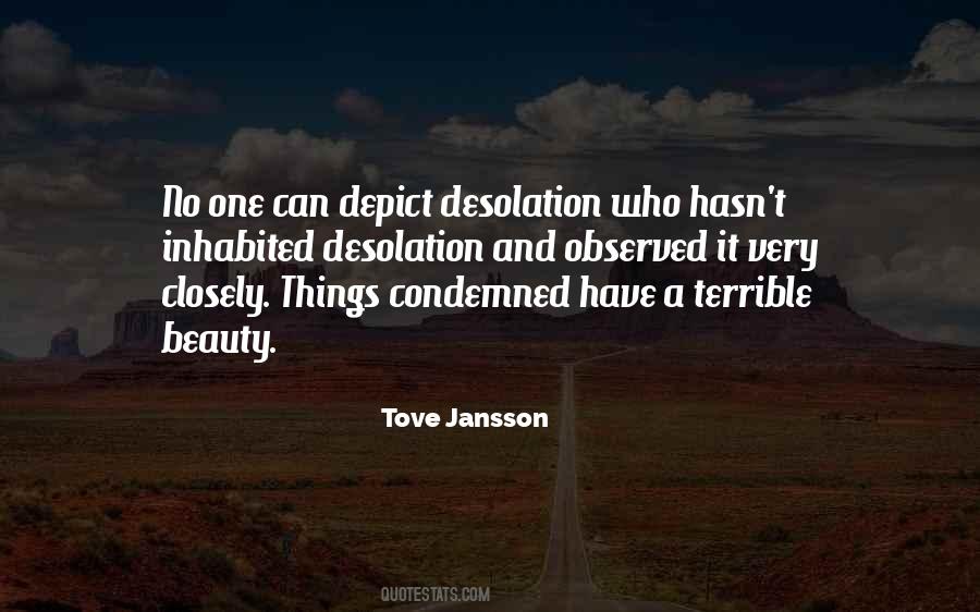 Quotes About Desolation #610000