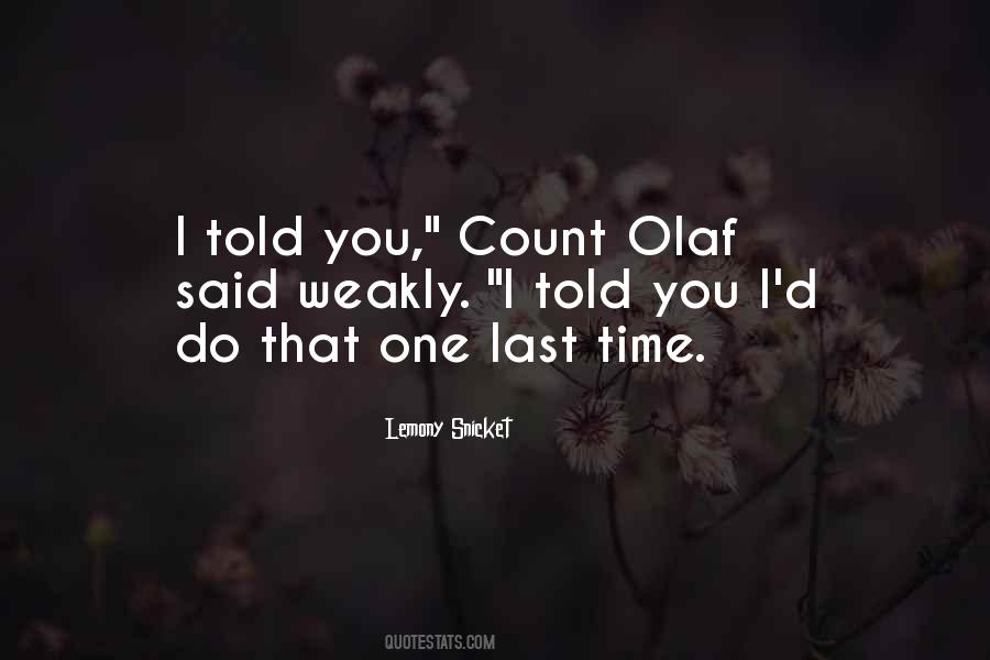 Quotes About Count Olaf #1491289