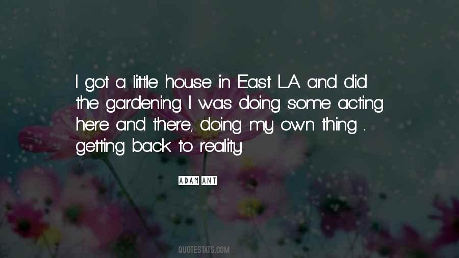 Quotes About Getting Back To Reality #239342