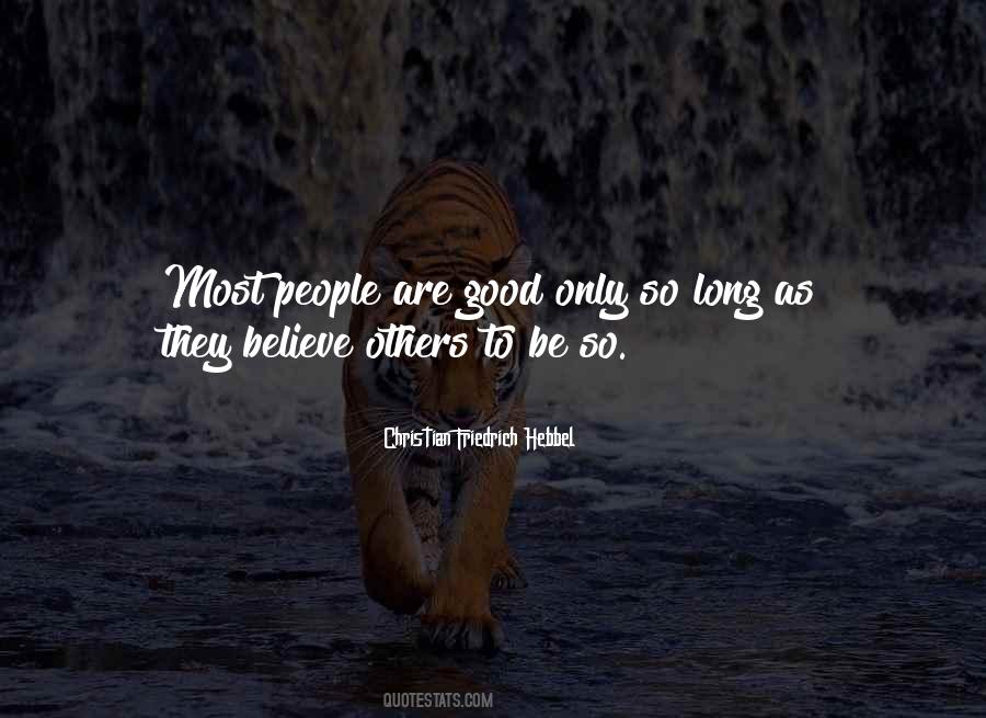 People Are Good Quotes #816504