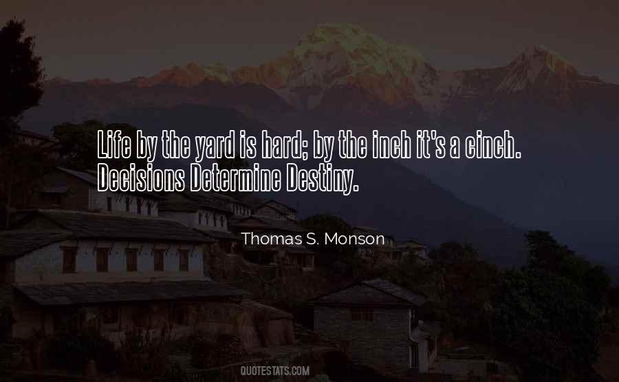 Quotes About Decisions And Destiny #694376